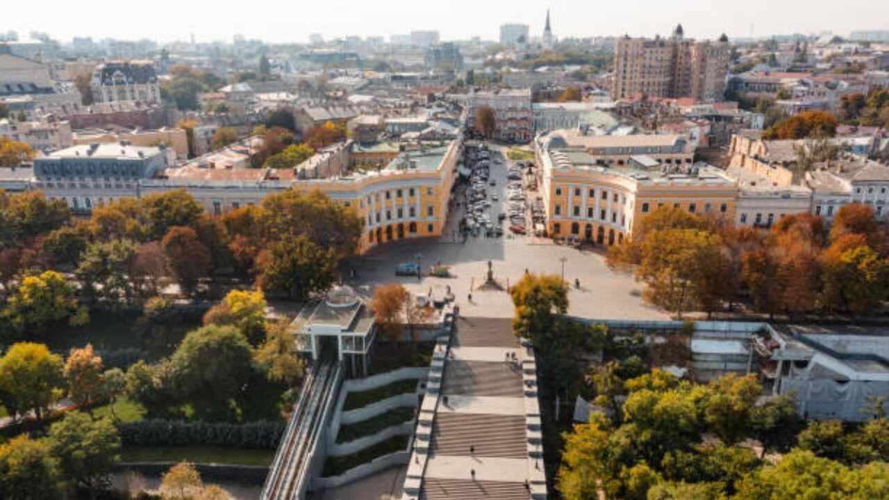 Austrian Airlines Office in Odessa, Ukraine