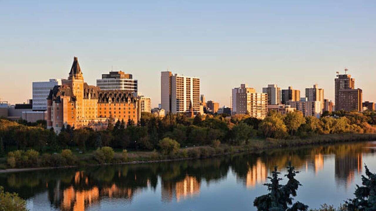 Air Canada Express Office in Saskatoon, Canada