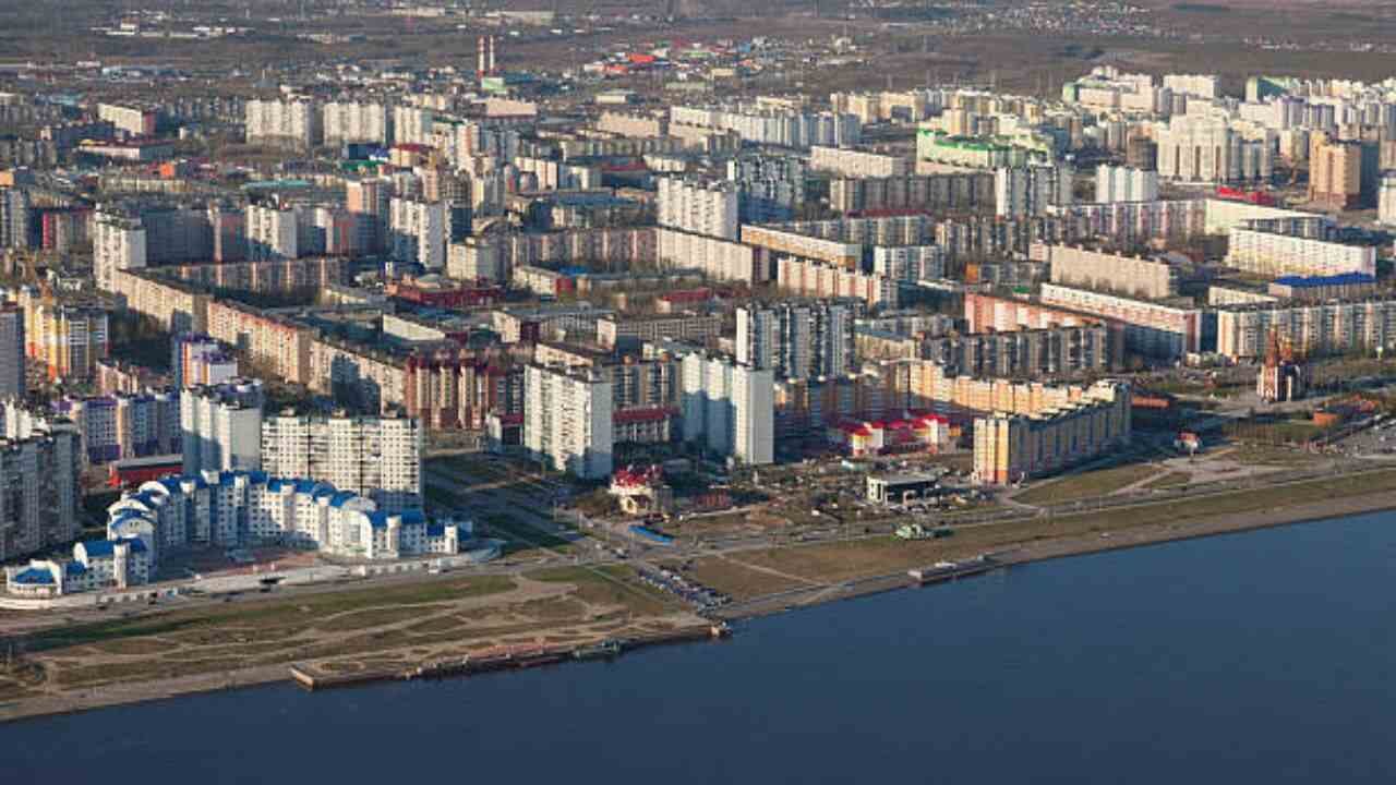 SCAT Airlines Office in Semey, Kazakhstan