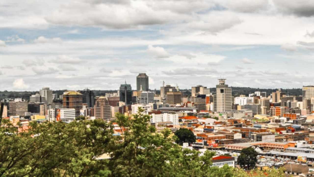 South African Airways Office in Bulawayo, Zimbabwe